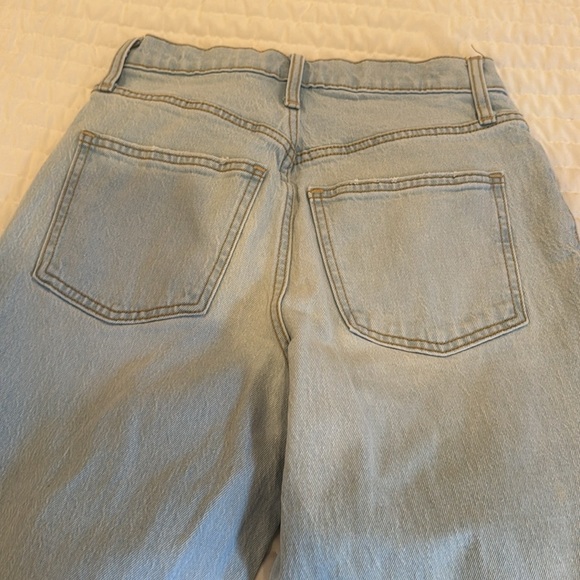 Light Blue Distressed Women's Jeans - Picture 4 of 4